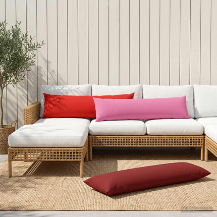 Kasta Kudde 2 st HEERLEN Rosa 40 x 145 cm Polyester
