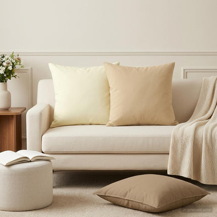 Kasta Kudde 12 st HEERLEN Beige 45 x 45 cm Polyester