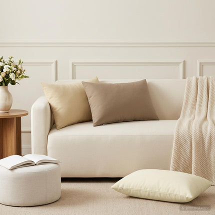 Kasta Kudde 2 st HEERLEN Beige 50 x 75 cm Polyester