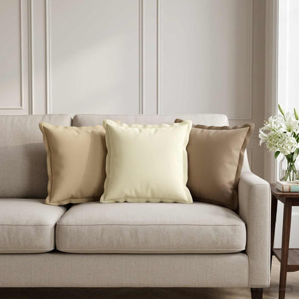 Kasta Kudde 2 st HOUTEN Taupe 40 x 40 cm Polyester