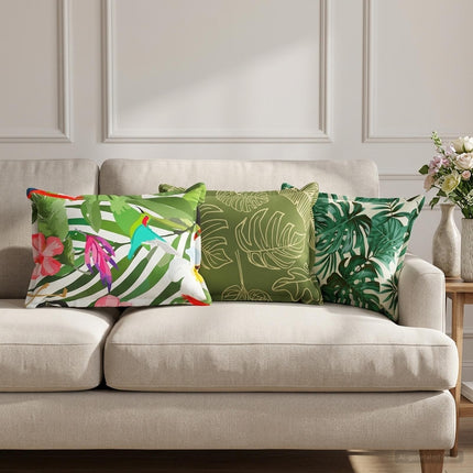 Kasta Kudde 2 st HOUTEN Flerfärgsdesign 40 x 60 cm Polyester