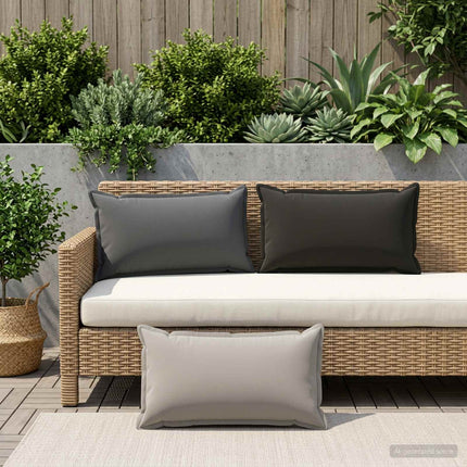 Kasta Kudde 2 st HOUTEN Grå 40 x 70 cm Polyester