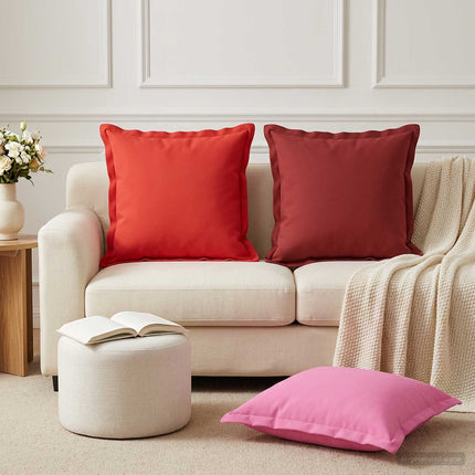 Kasta Kudde 6 st HOUTEN Rosa 45 x 45 cm Polyester