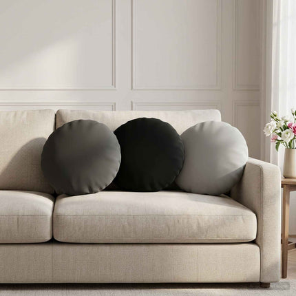 Kasta Kudde 6 st HEERLEN Grå Diam. 40 cm Polyester