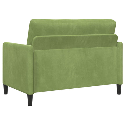 Soffgrupp med förvaring 2 st Ljusgrön Polyester
