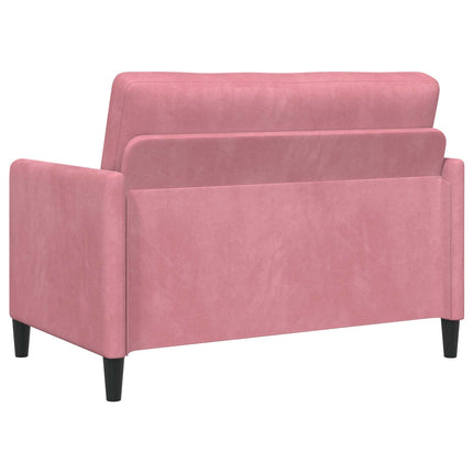 Soffgrupp med förvaring 2 st Rosa Polyester