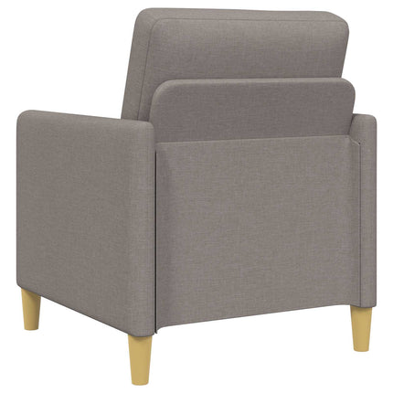 Soffgrupp med förvaring 2 st Taupe Polyester