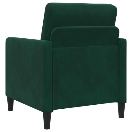 Soffgrupp med förvaring 2 st Mörkgrön Polyester