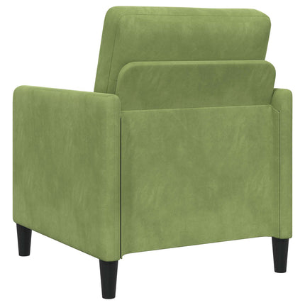 Soffgrupp med förvaring 2 st Ljusgrön Polyester