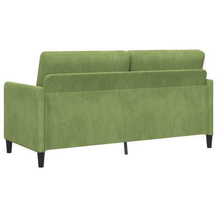 Soffgrupp med förvaring 2 st Ljusgrön Polyester