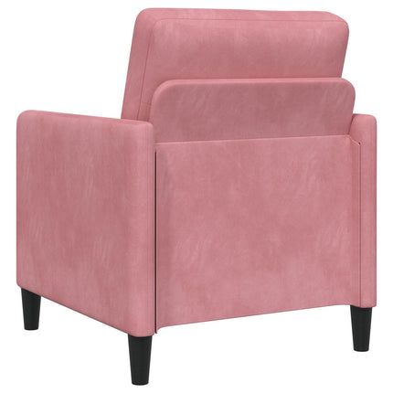 Soffgrupp med förvaring 2 st Rosa Polyester