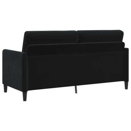 Soffgrupp med förvaring 2 st Svart Polyester