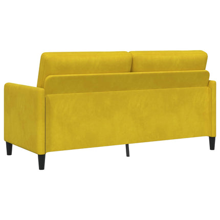 Soffgrupp med förvaring 2 st Gul Polyester