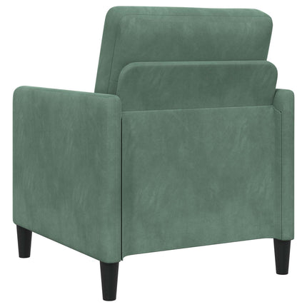 Soffgrupp med förvaring 2 st Havgrön Polyester