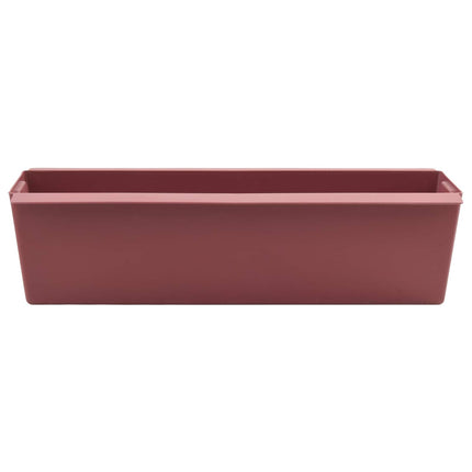 Blomlådor för Euro-pallar 12 pcs Brun 36,5 x 14 x 9,5 cm