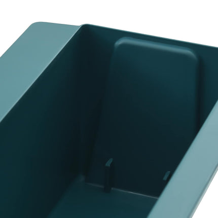Blomlådor för Euro-pallar 24 pcs Grön 36 x 13,5 x 9,5 cm