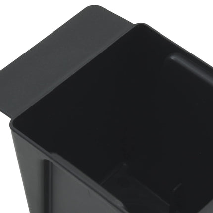 Blomlådor för Euro-pallar 12 pcs Svart 14 x 9 x 9,5 cm