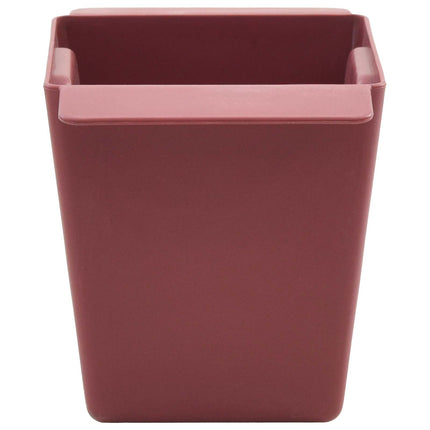 Blomlådor för Euro-pallar 24 st Brun 13,5 x 9 x 9,5 cm