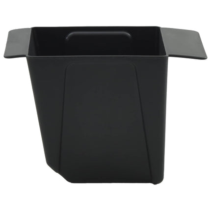 Blomlådor för Euro-pallar 24 pcs Svart 13,5 x 9 x 9,5 cm