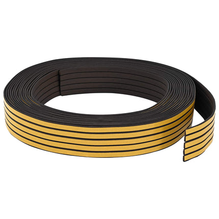 Självhäftande fönsterförsegling Svart 9 x 3 mm 12 m EPDM-skum