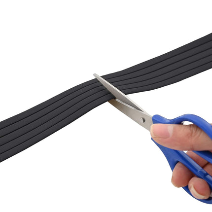Självhäftande fönsterförsegling Svart 9 x 3 mm 25 m EPDM-skum