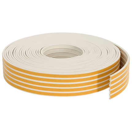 Självhäftande fönsterförsegling Vit 9 x 4 mm 100 m EPDM-skum
