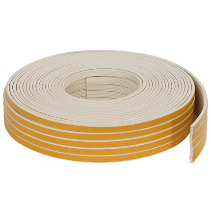 Självhäftande fönsterförsegling Vit 8 x 3 mm 100 m EPDM-skum
