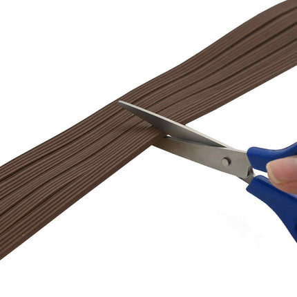 Självhäftande fönsterförsegling Brun 10 x 4 mm 25 m EPDM-skum