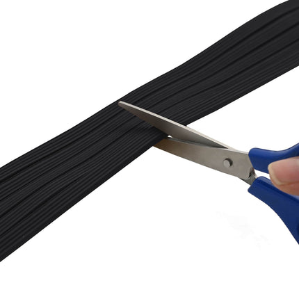 Självhäftande fönsterförsegling Svart 15 x 8 mm 12 m EPDM-skum