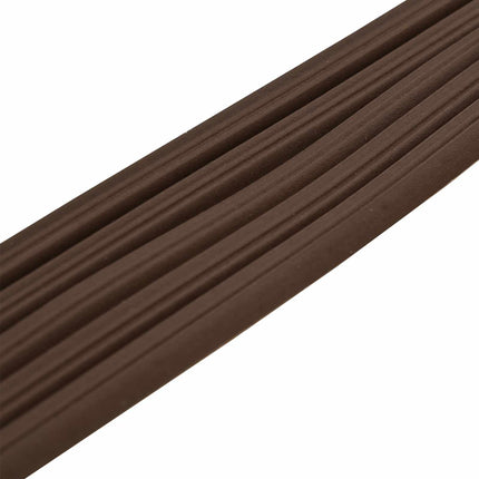 Självhäftande fönsterförsegling Brun 10 x 6 mm 12 m EPDM-skum