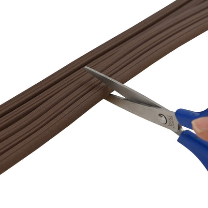 Självhäftande fönsterförsegling Brun 10 x 6 mm 100 m EPDM-skum