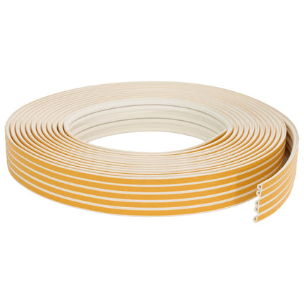 Självhäftande fönsterförsegling Vit 9 x 6 mm 12 m EPDM-skum
