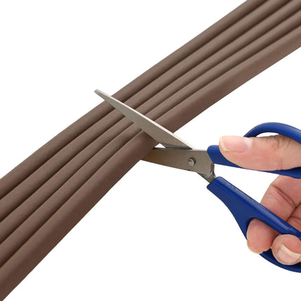 Självhäftande fönsterförsegling Brun 9 x 8 mm 12 m EPDM-skum