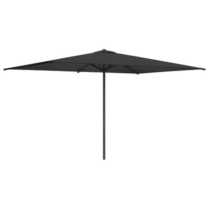 Trädgårdsparasol med Ställ 200 x 300 cm Polyester Rektangulär