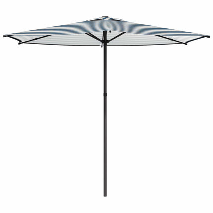 Trädgårdsparasol med Ställ 270 x 270 cm Polyester Rektangulär