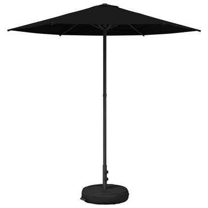 Trädgårdsparasol med Ställ 230 x 230 cm Polyester Rektangulär