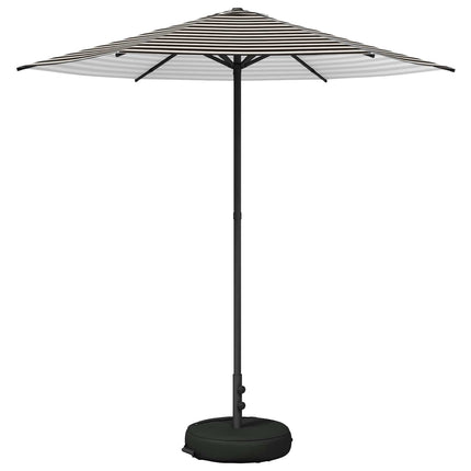 Trädgårdsparasol med Ställ 230 x 230 cm Polyester Rektangulär