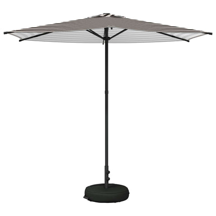 Trädgårdsparasol med Ställ 270 x 270 cm Polyester Rektangulär