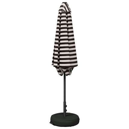 Trädgårdsparasol med Ställ 270 x 270 cm Polyester Rektangulär