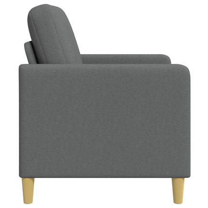 Soffa med förvaring Mörkgrå 72 x 78 x 87 cm Polyester