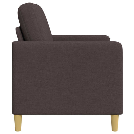 Soffa med förvaring Mörkbrun 72 x 78 x 87 cm Polyester