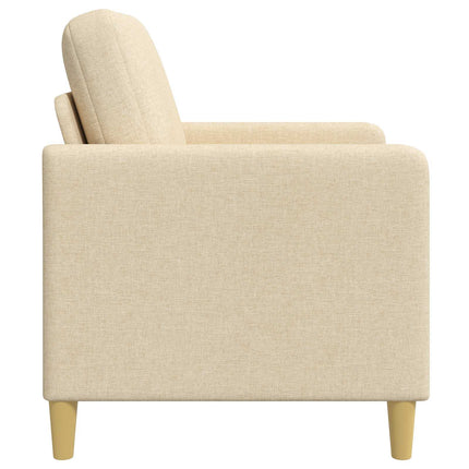 Soffa med förvaring Gräddvit 72 x 78 x 87 cm Polyester