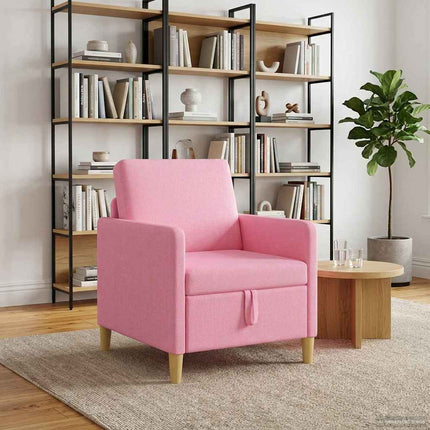 Soffa med förvaring Rosa 72 x 78 x 87 cm Polyester