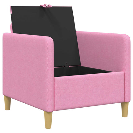 Soffa med förvaring Rosa 72 x 78 x 87 cm Polyester
