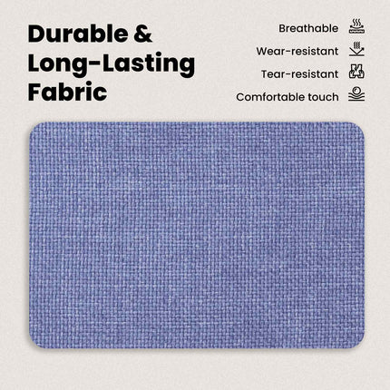 Soffa med förvaring Jeansblå 72 x 78 x 87 cm Polyester