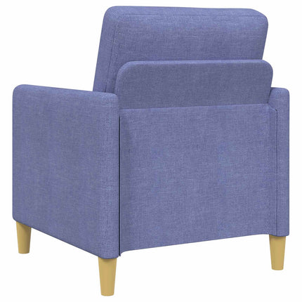 Soffa med förvaring Jeansblå 72 x 78 x 87 cm Polyester