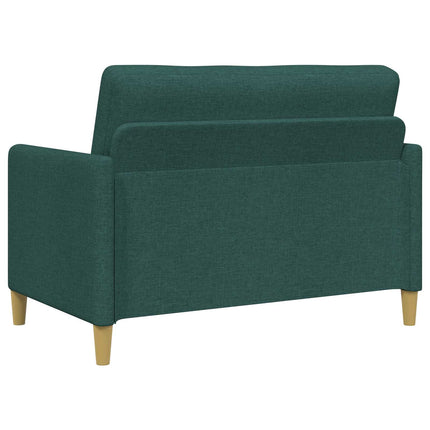 Soffa med förvaring Mörkgrön 122 x 78 x 87 cm Polyester