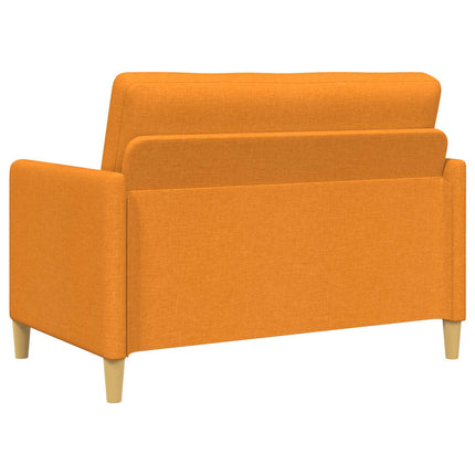 Soffa med förvaring Mörkgul 122 x 78 x 87 cm Polyester