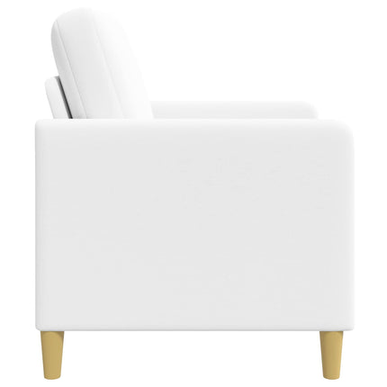 Soffa med förvaring Vit 122 x 78 x 87 cm Polyester