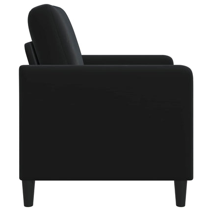 Soffa med förvaring Svart 122 x 78 x 87 cm Polyester